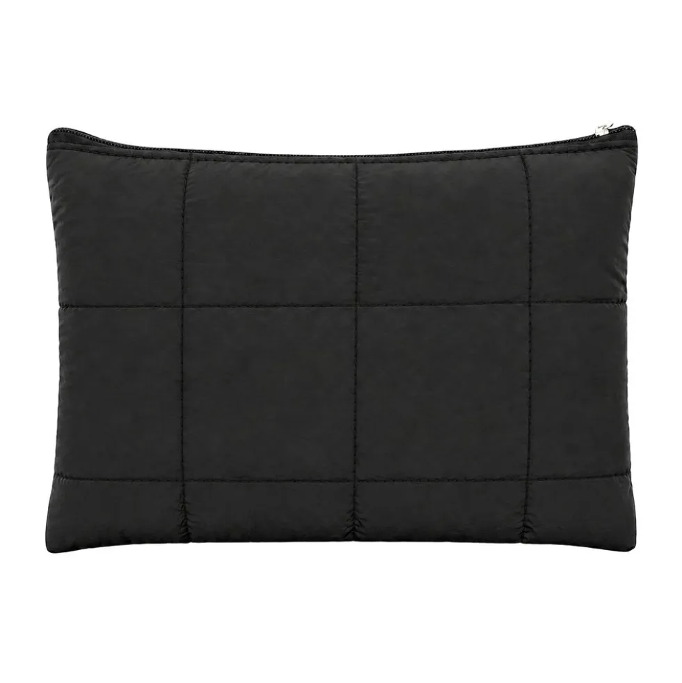 Pochette trapuntata Louise Nera