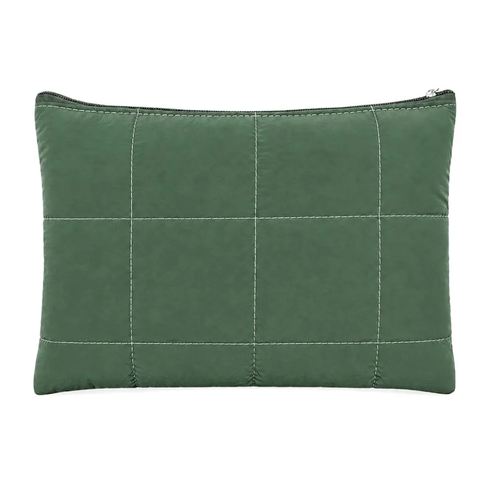 Pochette trapuntata Louise Verde