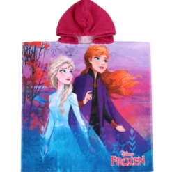 Poncho-Telo Mare Disney Frozen