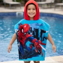 Poncho-Telo Mare Disney Spider Man