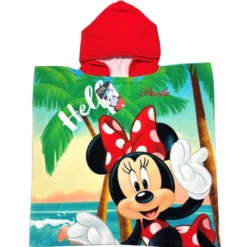 Poncho-Telo Mare Microfibra Disney Minnie