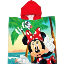 Poncho-Telo Mare Microfibra Disney Minnie