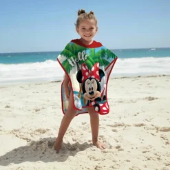 Poncho-Telo Mare Microfibra Disney Minnie