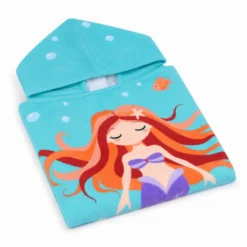 Poncho-Telo Mare Microfibra Maui Sirenetta