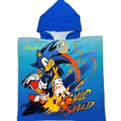 Poncho-Telo Mare Microfibra SEGA Sonic