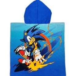 Poncho-Telo Mare Microfibra SEGA Sonic