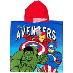 Poncho-Telo Mare Spugna Marvel Avengers Trio