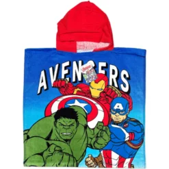 Poncho-Telo Mare Spugna Marvel Avengers Trio