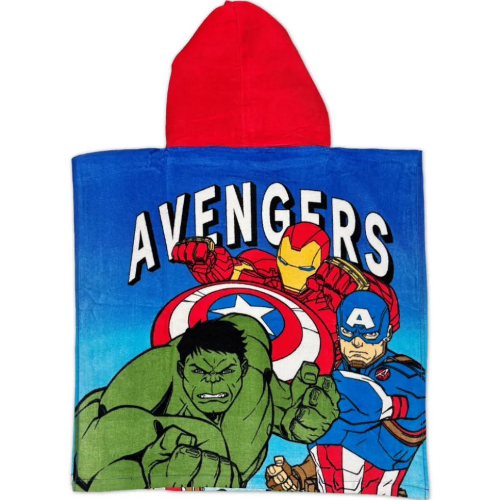 Poncho-Telo Mare Spugna Marvel Avengers Trio