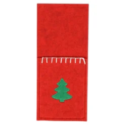 Portaposate in Pannolenci ricamato Albero