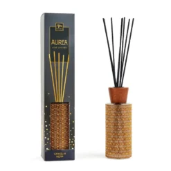 Profumatore per ambiente in Vetro con strass Vaniglia Nera 200 ml
