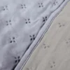 Quilt copriletto Double face Lila Perla Grigio Singolo