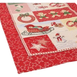 Runner in gobelin 40 x 140 Christmas Patchwork