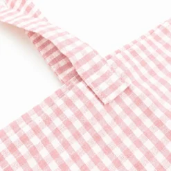 Sacca Nanna Asilo Indanthreen Quadretto Piccolo Rosa Cipria