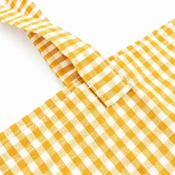 Sacca Nanna Asilo Indanthreen Quadretto Piccolo Giallo