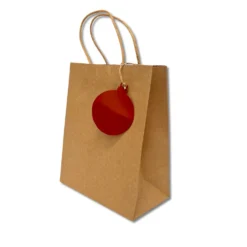 Sacchetto regalo Natural H 23 x 19 soffietto da 10 cm