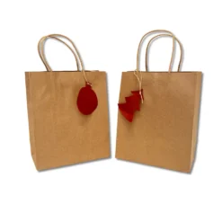 Sacchetto regalo Natural H 23 x 19 soffietto da 10 cm