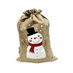 Sacco Portadoni Sammy juta Pupazzo di Neve