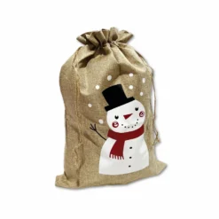 Sacco Portadoni Sammy juta Pupazzo di Neve