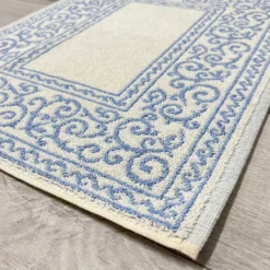 Scendidoccia barocco doubleface azzurro