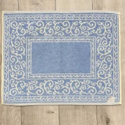 Scendidoccia barocco doubleface azzurro