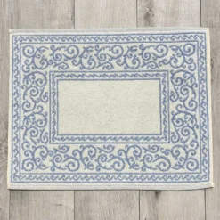 Scendidoccia barocco doubleface azzurro