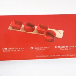 Set 4 Aperitivo Red