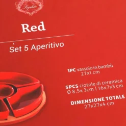 Set 5 Aperitivo Red
