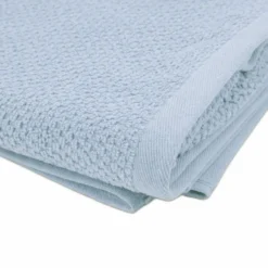 Set 3 Asciugamani chicco di riso Azzurro Cielo