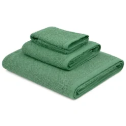 Set Bagno chicco di riso Verde Bosco