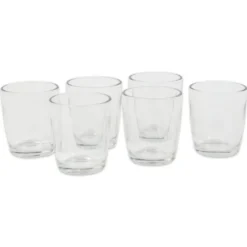 Set 6 Bicchieri in Vetro Costanza DIS. 3