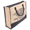 Set Borsa + Pochette di Juta Michy Donna Ragione Uomo Single