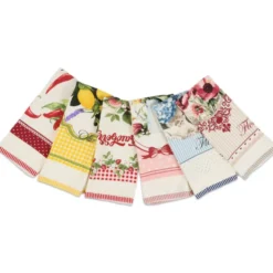Set 6 Canovacci cucina spugna Country Traditional