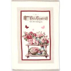 Set 6 Canovacci cucina spugna Country Nature