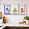 Set 3 Canovacci cucina spugna Farm Daily Tulipani