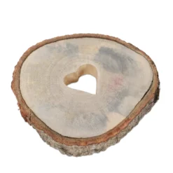 Set Coppia presine Elfi Innamorati + decorazione in Legno