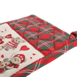 Set Coppia presine Orsetti + decorazione in Legno