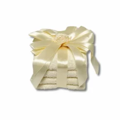 Set 4 lavette Flan fiocco crema