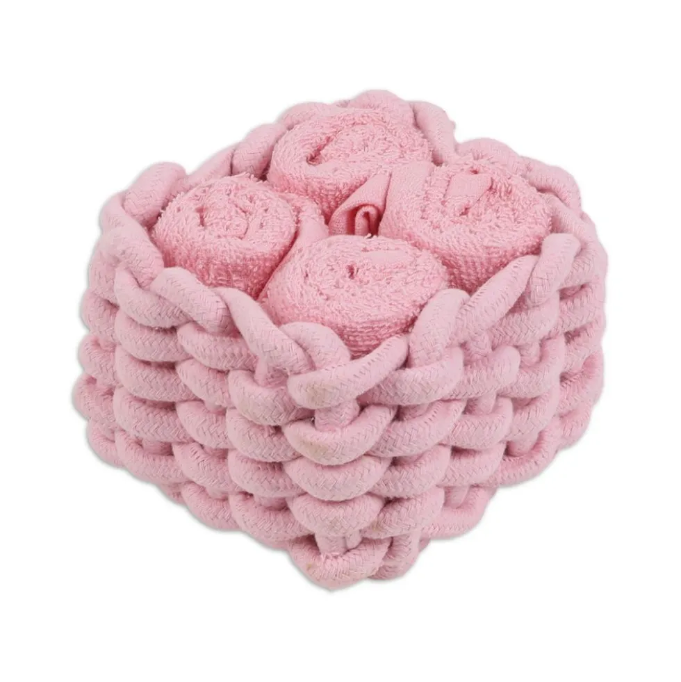 Set 4 Lavette Tallin Rosa
