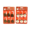 Set 6 Pinze con Calamita Babbo Natale