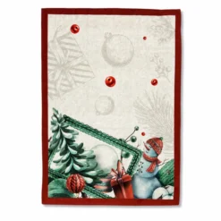 Set 2 Strofinacci Stampa digitale Pax Natale