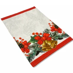 Set 2 Strofinacci Stampa digitale Clop Natale
