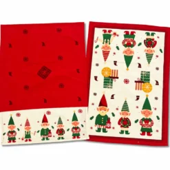 Set 2 Strofinacci Stampa digitale Gnometti Shinny
