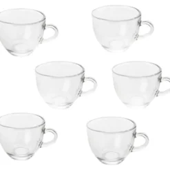 Set 6 Tazzine da caffè in vetro