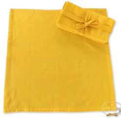 Set 4 tovaglioli giallo