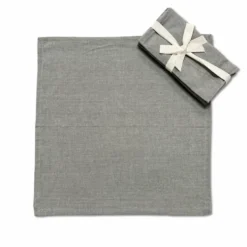 Set 4 tovaglioli grigio