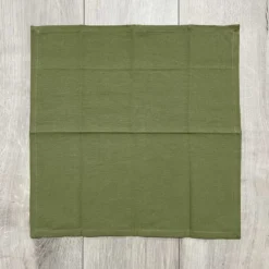 Set 4 tovaglioli verde oliva
