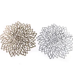 Sottopiatto Argento in pvc diamantato