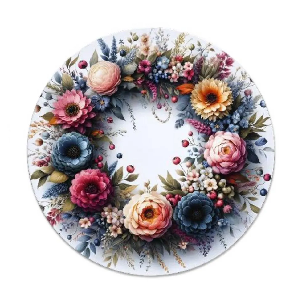 Sottopiatto Ghirlanda Fiorita 33 cm DIS. B