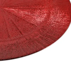 Sottopiatto in PVC Agnes Rosso 33 cm